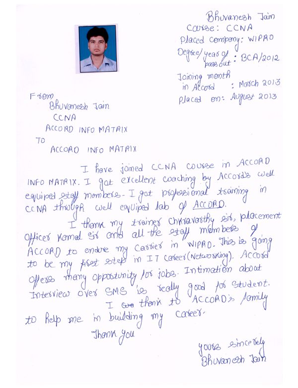 CCNA Student Testimonial